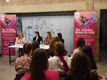 Promocija kampanje u Deli prostoru; Foto: SDL redakcija/ Jovana Ilić