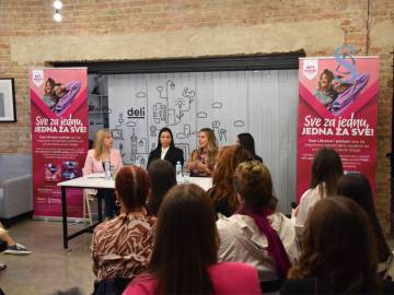 Promocija kampanje u Deli prostoru; Foto: SDL redakcija/ Jovana Ilić