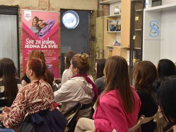 Promocija kampanje u Deli prostoru; Foto: SDL redakcija/ Jovana Ilić